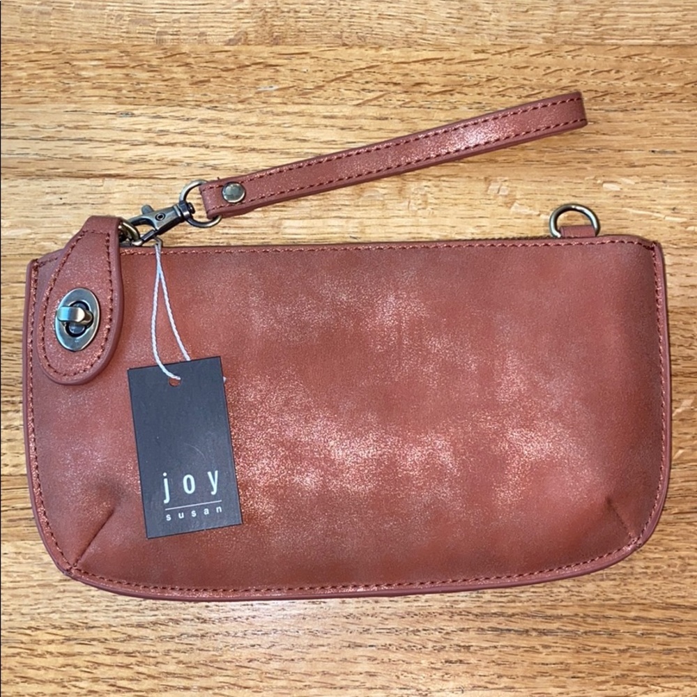 Joy Susan Wristlet with removable strap